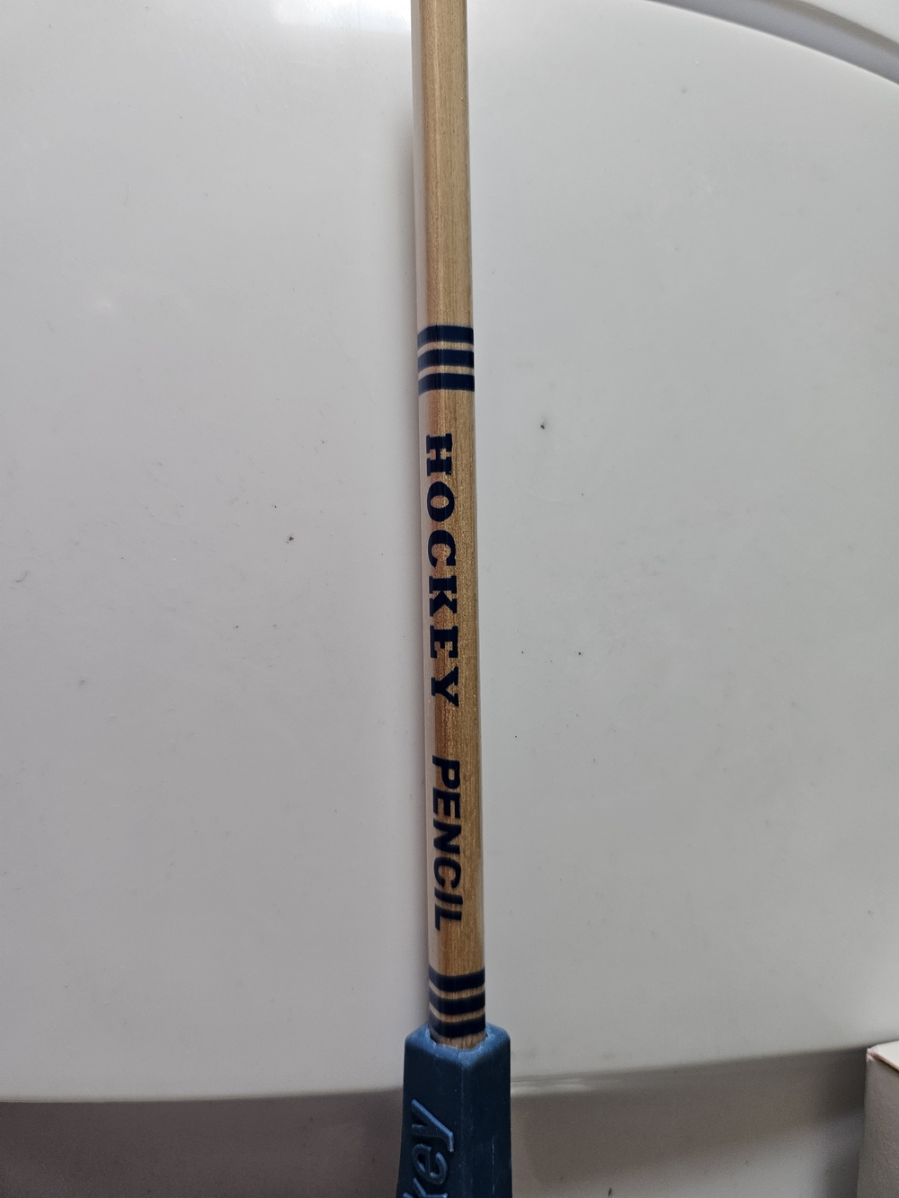 Hockey Pencil Kids Toy Stick - Blue and Natural
